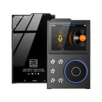 MP3-плеєр Hi-Fi AUDIO FM радіо Bluetooth DSD256 - підтримка Еквалайзера Line-Out та Диктофону пам'ять до 256 ГБ - Колір Металік-Темний